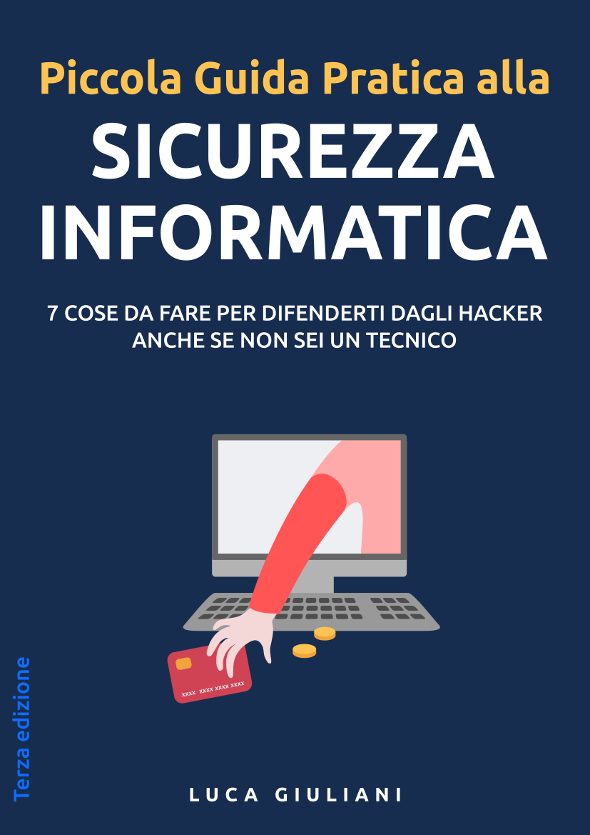 copertina della Piccola Guida Pratica alla Sicurezza Informatica